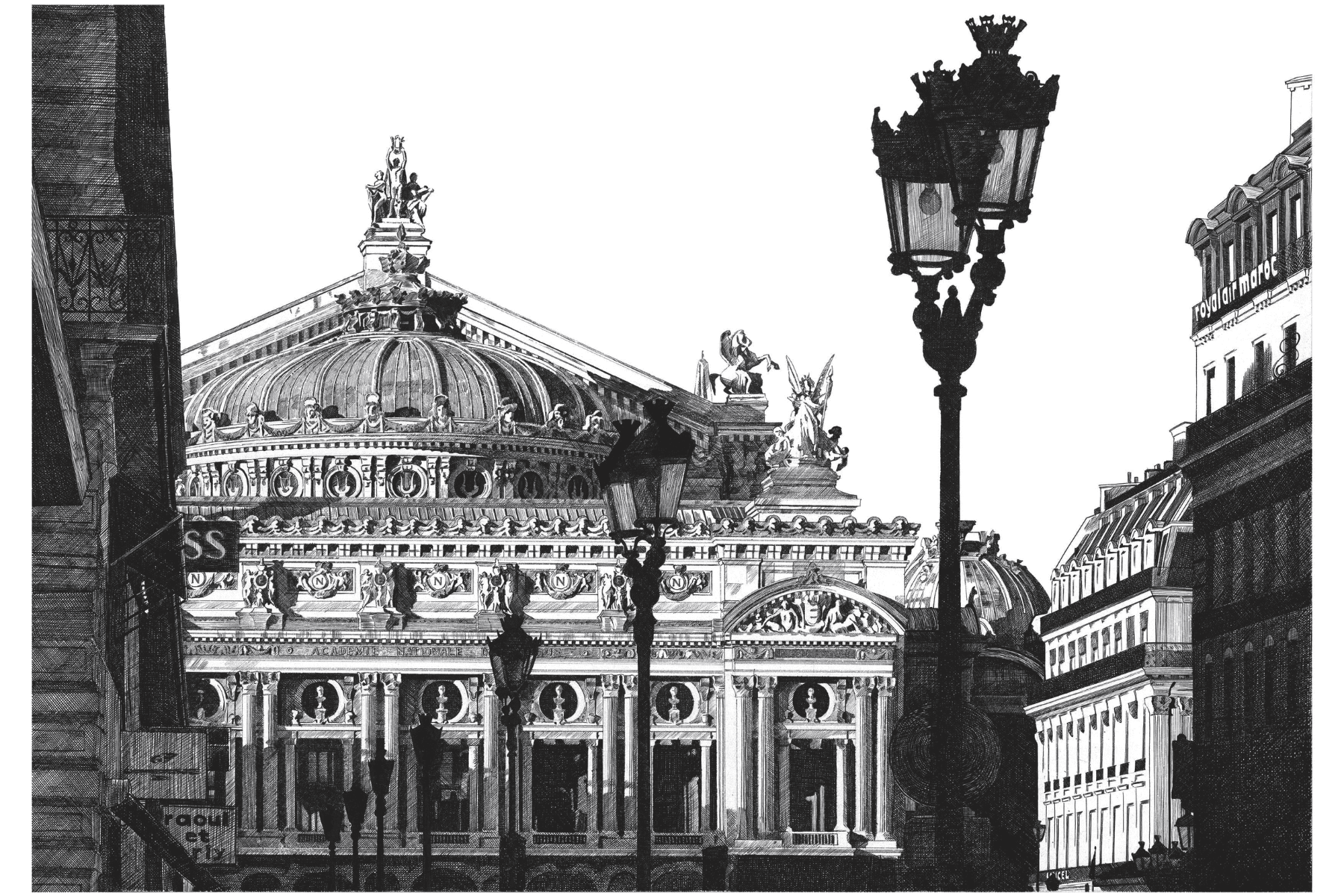 L’opéra Garnier à Paris