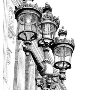 Réverbères à la Concorde