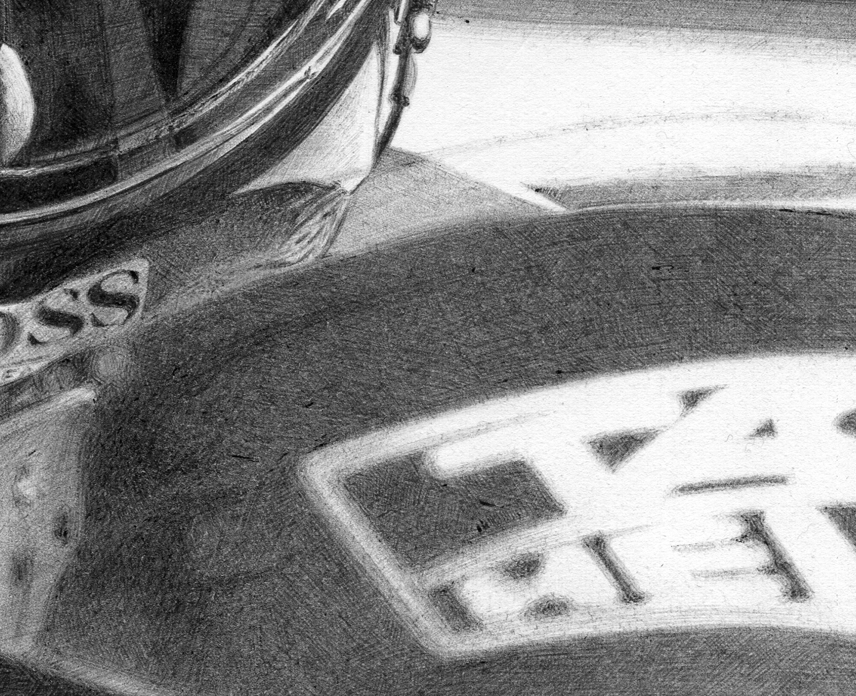 Alain Prost - 1988 - noir et blanc – Image 4