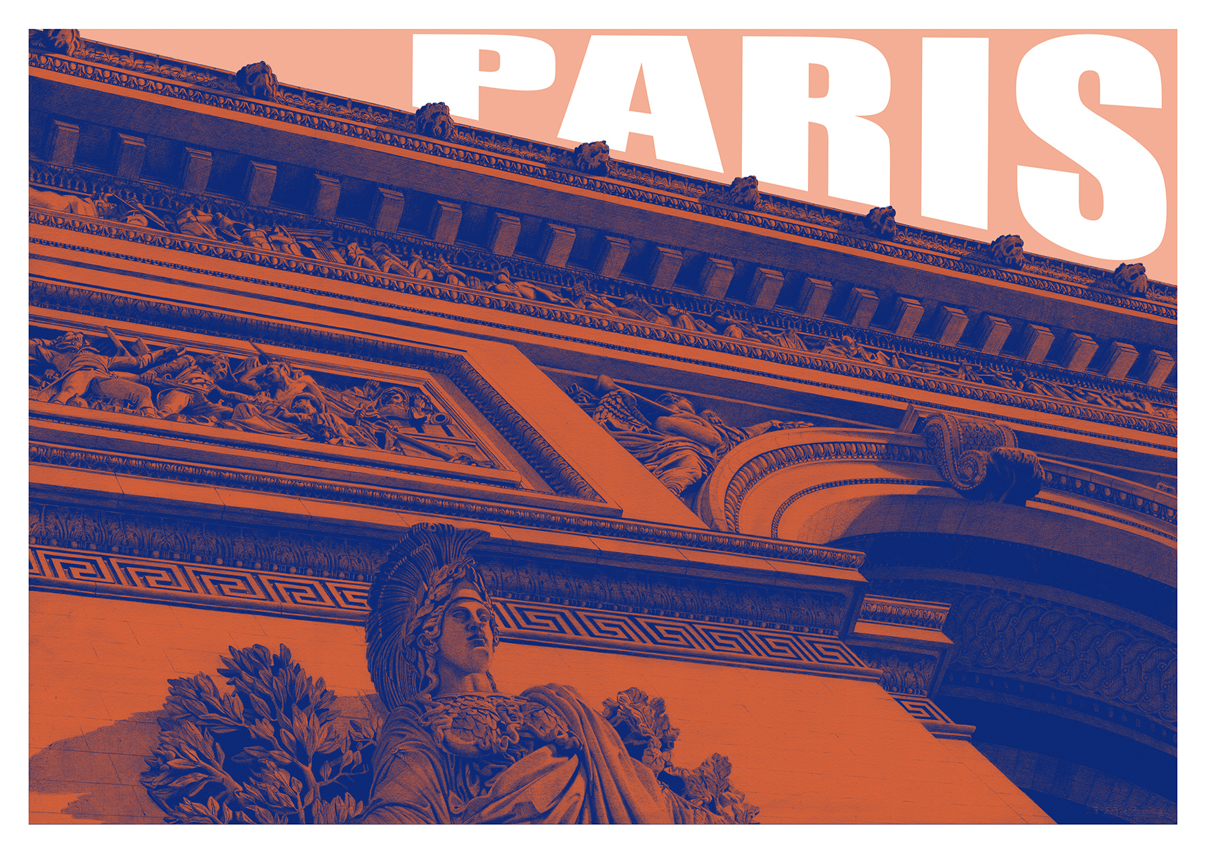Arc de Triomphe II – couleurs pop
