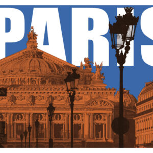 L’Opéra Garnier à Paris – couleurs pop