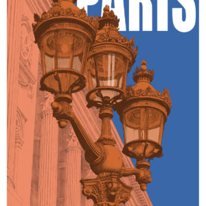Réverbères à la Concorde – couleurs pop