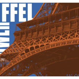 Tour Eiffel – couleurs pop